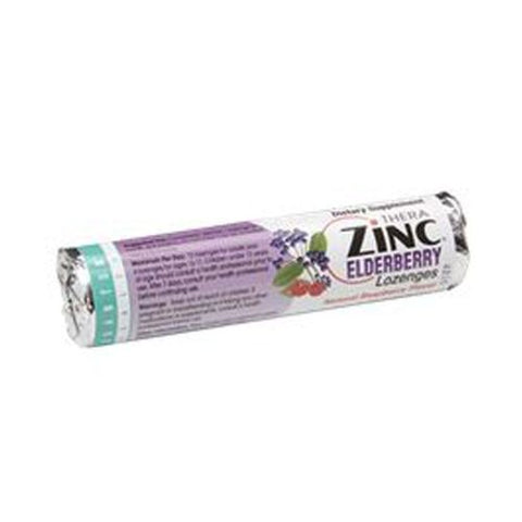 Quantum Health, Thera Zinc Raspberry-Elderberry Lozenges, 14 Count(Case Of 12) Quantum Health