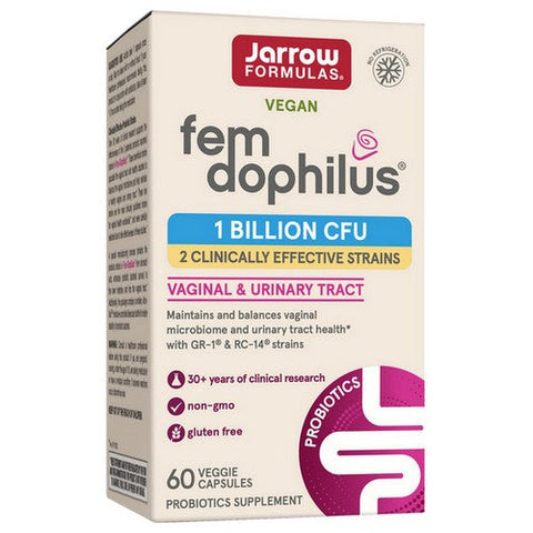 Jarrow Formulas, Women's Fem-Dophilus, 1 Billion CFU, 60 Caps Jarrow Formulas