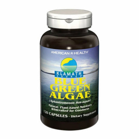 American Health, Klamath Shores Blue Green Algae, 500 mg, 120 Caps American Health