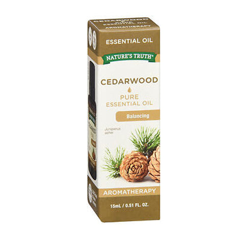 Nature's Truth, Pure Essential Oil Cedarwood, 0.51 Oz Nature's Truth