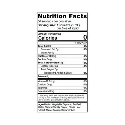 Sweetleaf Stevia, Sweet Drops Vanilla, 1.7 Oz Sweetleaf Stevia