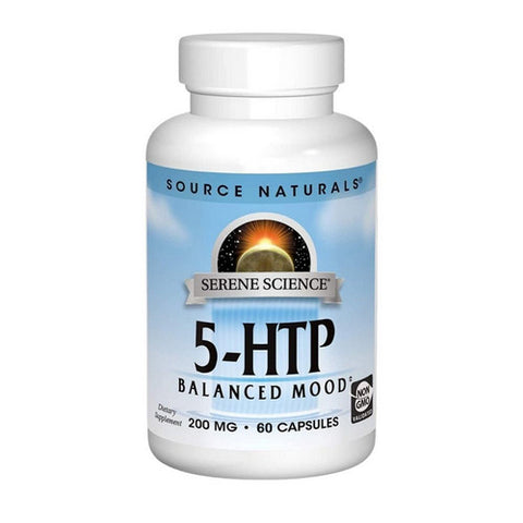 Source Naturals, 5-HTP, 200 mg, 60 Caps Source Naturals