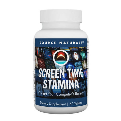 Source Naturals, Screen Time Stamina, 60 Tabs Source Naturals