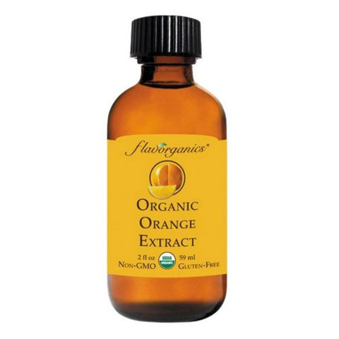 Flavorganics, Organic Orange Extract, ORANGE 2 Oz Flavorganics