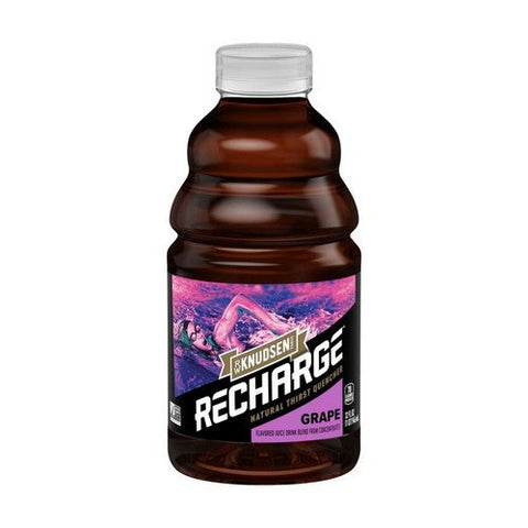 Rw Knudsen Family, Thirst Quencher Grape Recharge Sports Drink, Grape (Case of 6 X 32 Oz)