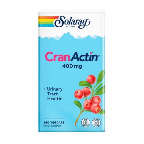 Solaray, Cranactin Urinary Tract Health, 400 mg, 180 Veg Caps