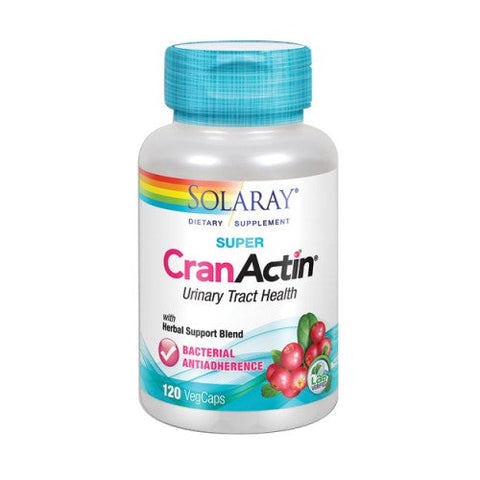 Solaray, Super CranActin, 400 mg, 120 Veg Caps Solaray