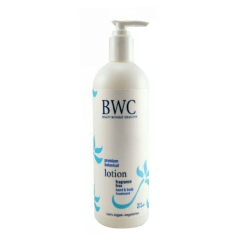 Beauty Without Cruelty, Hand And Body Lotion Premium Botanical Formula Fragrance Free, 16 Oz Beauty Without Cruelty
