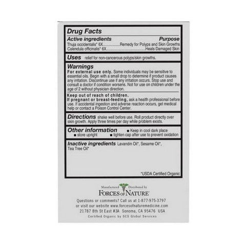 Forces of Nature, Skin Tag Control Extra Strength, 4 ml Forces of Nature