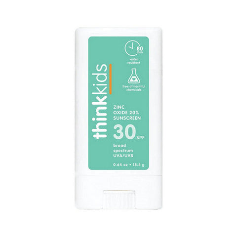 Thinkbaby, Kids Mineral Sunscreen Stick SPF 30, .64 Oz Thinkbaby