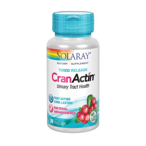 Solaray, CranActin Cranberry Extract, 30 Veg Caps Solaray