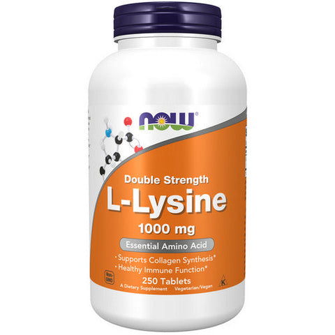 Now Foods, L-Lysine, 1000 mg, 250 Tabs Now Foods