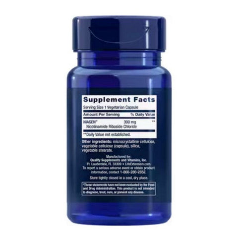 Life Extension, NAD+ Cell Regenerator, 300 Mg, 30 Vegetarian Capsules Life Extension