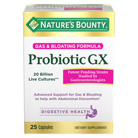 Nature's Bounty, Probiotic GX, 24 X 25 Caps Nature's Bounty
