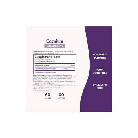 Natrol, Cognium Memory Extra Strength, 400 mg, 60 Tabs Natrol