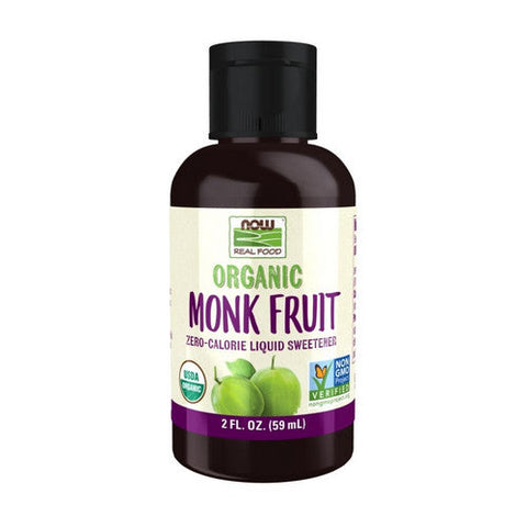 Now Foods, Organic Monk Fruit Zero Calorie Sweetener, 2 Oz Now Foods