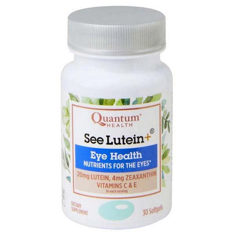 Quantum Health, See Lutein, 30 Softgels Quantum Health