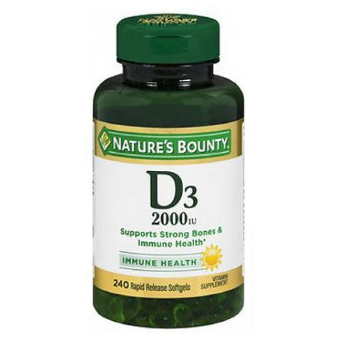 Vitamin D3 24 X 240 Softgels by Nature's Bounty