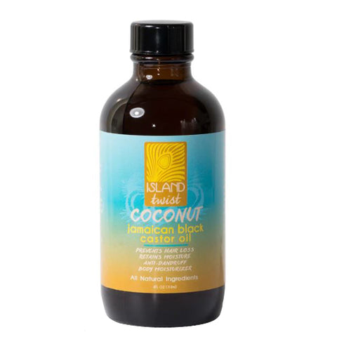 Island Twist, Jamaican Black Castor Oil, Coconut 4Oz Island Twist