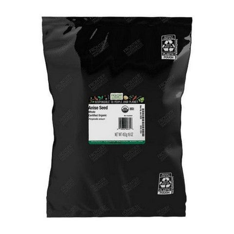 Frontier Coop, Organic Whole Anise Seed, 16 Oz