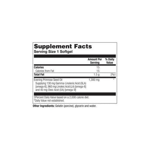 Health From The Sun, Evening Primrose Oil, 1300 MG, Deluxe 60 Soft Gels