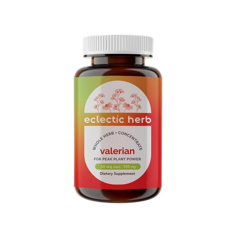 Eclectic Herb, Valerian Sitchensi, 550 Mg, 50 Veg Caps Eclectic Herb