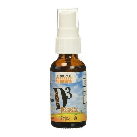 L. A .Naturals, Naturals Vitamin D3 Mct Super Strength Spray, 5000 IU, 1 Oz L. A .Naturals