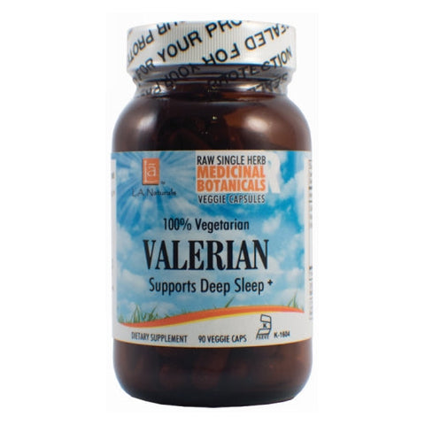 L. A .Naturals, Valerian Raw Herb, 90 Veg Caps L. A .Naturals