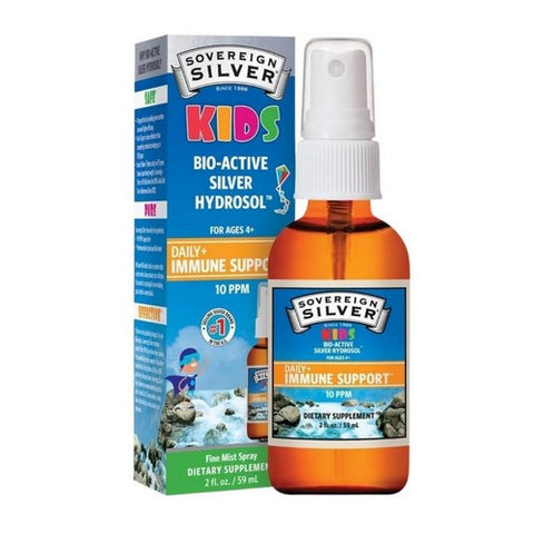 Sovereign Silver, Kids Bio-Active Silver Hydrosol Fine Mist Spray, 2 Oz Sovereign Silver