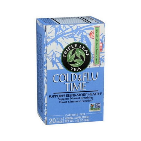 Triple Leaf Tea, Cold And Flu Time Tea, 20 Bags
