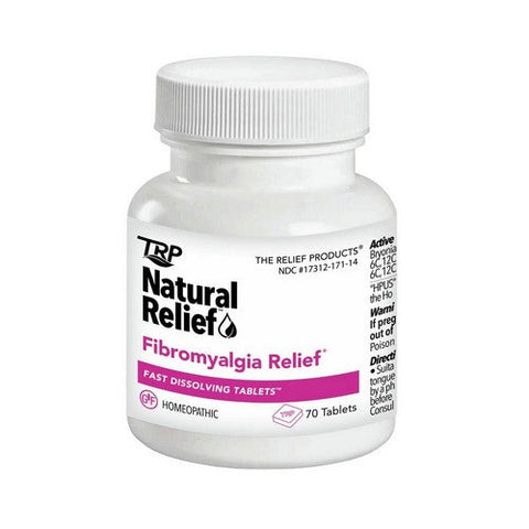 The Relief Products, Natural Fibromyalgia Relief Fast Dissolve, 70 Tabs The Relief Products