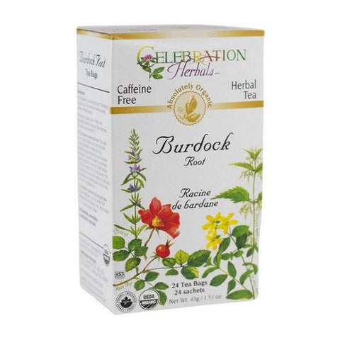 Celebration Herbals, Organic Burdock Root Tea, 24 Bags