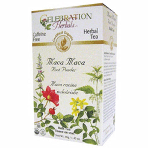 Celebration Herbals, Organic Maca Maca Root Powder Tea, 40 grams Celebration Herbals