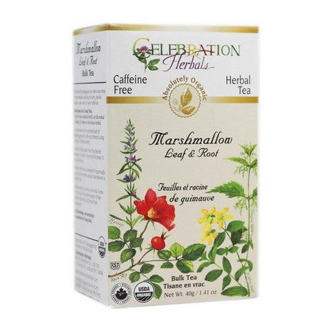 Celebration Herbals, Organic Marshmallow Leaf And Root Tea, 40 grams