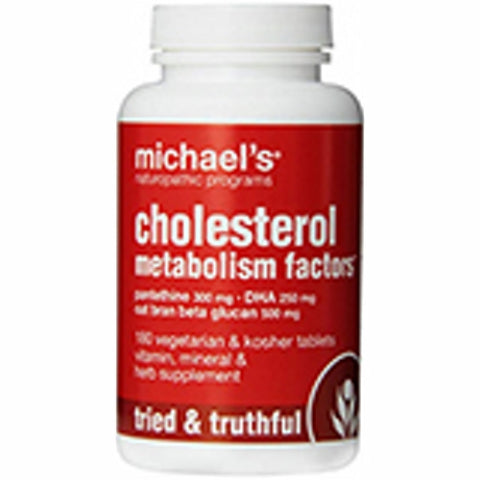 Cholesterol Metabolism Factors 180 Tabs by Michael's Naturopathic