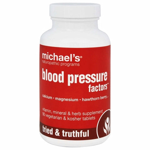 Michael's Naturopathic, Blood Pressure Factors, 90 Tabs Michael's Naturopathic