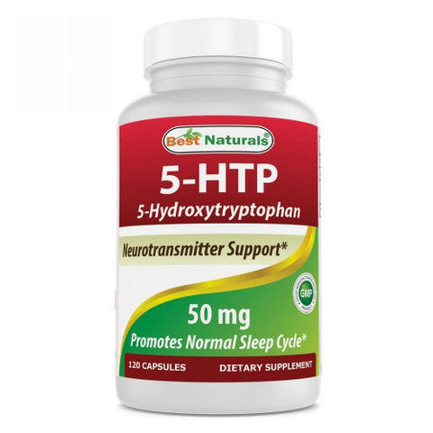 Best Naturals, 5-HTP, 50 mg, 120 Caps Best Naturals