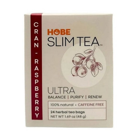 Hobe Labs, Ultra Slim Tea Cran-Raspberry, Cran-Raspberry 24 Bags