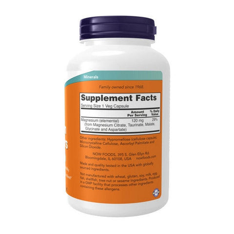 Now Foods, Magnesium Transporters, 180 Veg Caps