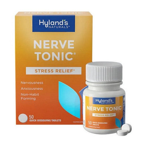 Hylands, Nerve Tonic Stress Relief, 50 Tabs Hylands