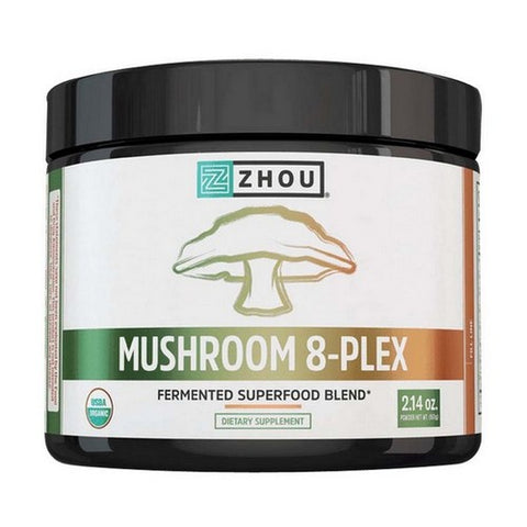 Zhou Nutrition, Mushroom 8-Plex, 2.14 Oz Zhou Nutrition
