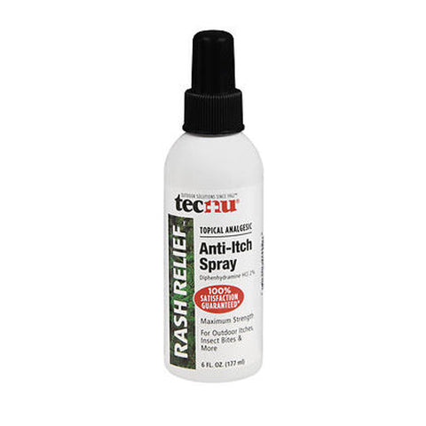 Tecnu, Rash Relief Medicated Anti-Itch Spray, 6 Oz Tecnu