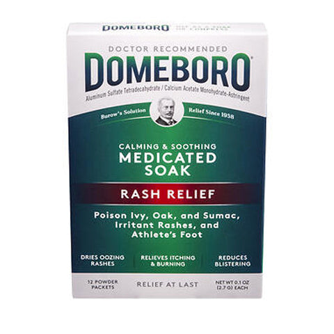 Domeboro, Soothing Soak Powder Packets, 12 Each