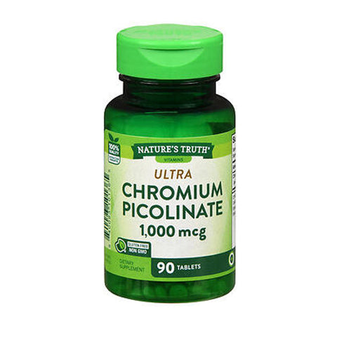 Nature's Truth, Ultra Chromium Picolinate Tablets, 1000 mg, 90 Tabs Nature's Truth