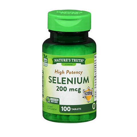Nature's Truth, High Potency Selenium, 200 Mcg, 100 Tabs Nature's Truth