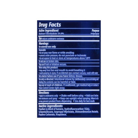 Arrid, Extra Extra Dry Antiperspirant Deodorant Ultra Clear Aerosol Ultra Fresh, 6 Oz Arrid