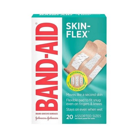 Band-Aid, Skin Flex Adhesive Bandage, 20 Each Band-Aid