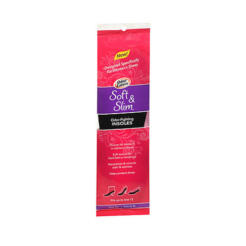 Odor-Eaters, Soft & Slim Odor-Fighting Insoles Fits Up to Size 12, 1 Each Odor-Eaters