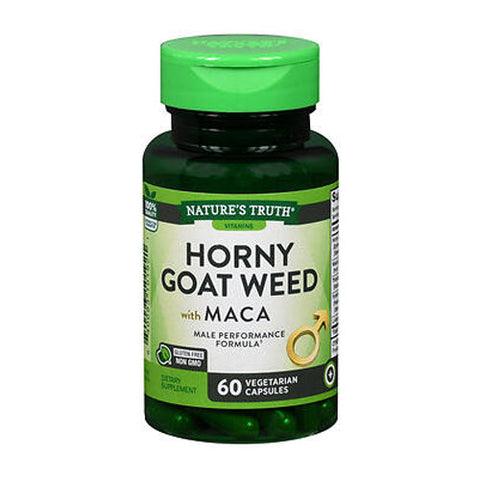 Nature's Truth, NatureÃƒÂ½s Truth Horny Goat Weed With Maca Quick Release Capsules, 60 Caps Nature's Truth