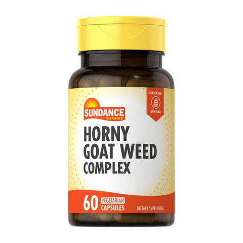 Sundance, Horny Goat Weed Complex Vegetarian Capsules, 60 Caps Sundance